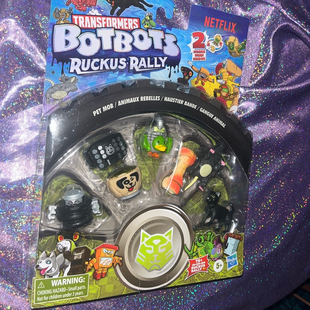 Transformer BotBots Ruckus Rally